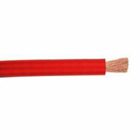 SOUTHWIRE Class K Welding Cable, 4/0 AWG, 2052 Strand, Red, Sold by the FT 104180504